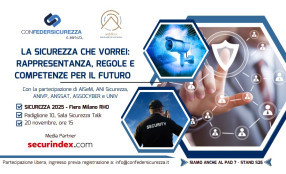 Convegno ConFederSicurezza e Servizi – Fiera SICUREZZA 2025