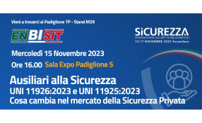 Ausiliari alla sicurezza. UNI 11925:2023 e UNI 11926:2023, cosa cambia nel mercato della sicurezza privata