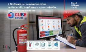 CUBE SERVICE: Il Software per la Manutenzione Antincendio conforme e sotto controllo - la registrazione del webinar