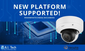Le app di A.I. Tech basate su deep learning integrate a bordo delle telecamere Wisenet AI di Hanwha Techwin